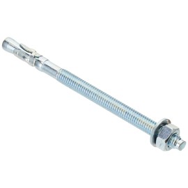 AHC K-ZYTB8120B5 M8 x 120 mm Through Bolts - Zinc Plated (Pack of 5)