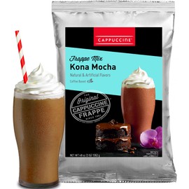 Cappuccine Kona Mocha Frappe Mix, 3 Pound (Pack of 1)