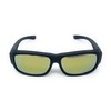The Mirrored Fit Over Glasses, OTG, Polarized Unisex Wrap-Around Sunglasses