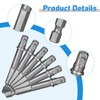 JJUNW 6 Pcs 1/4 Socket Adapter, Impact Adapter Driver Bit