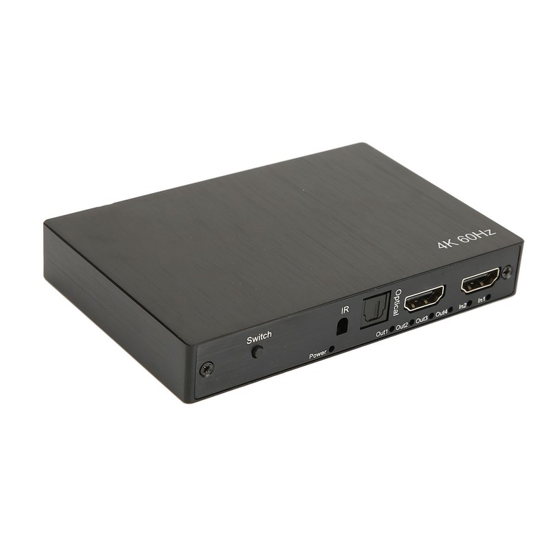 4K HD Multimedia Interface Switch Splitter 2 in 4 Out