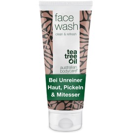 Australian Bodycare Face Wash 200 ml | Anti Pimple Face Wash Gel for Men & Women | Face Cleansing with Natural Tea Tree Oil for Blemished Skin | Also for Daily Care for Acne
