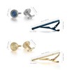 Wynameleri Cufflinks and Tie Clips for Men 12 PCS Set