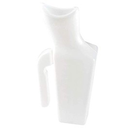 Carex Female Urinal 32 oz. / 946 mL Translucent White 6 Ct
