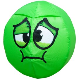 HQ Bouncing Moodeez Sick Floor Wind Chime Fun on the Beach or on the Meadow Diameter 60 cm Includes Häring from 3 Beaufort