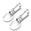 2 Pack Dog Tag Clips, Stainless Steel Heavy Duty Quick
