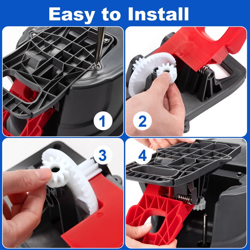 Spin Mop Bucket Replacement Gear Compatible with O Cedar Mop