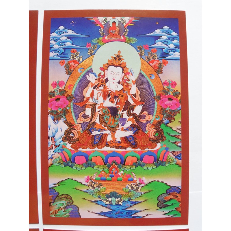 Buddhist Postcards Set of 4 Postcards