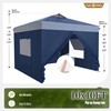 Canopy Tent Pop Up 10x10 ft One Person Push Set