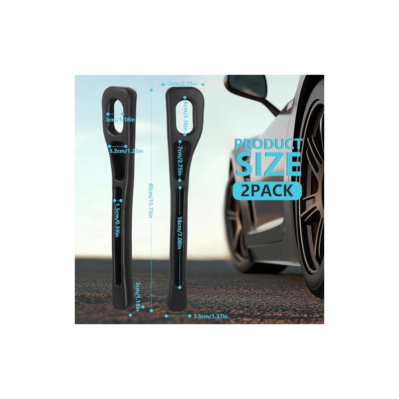 Hianjoo 2 Piezas Relleno de Espacio para Asiento de Coche,