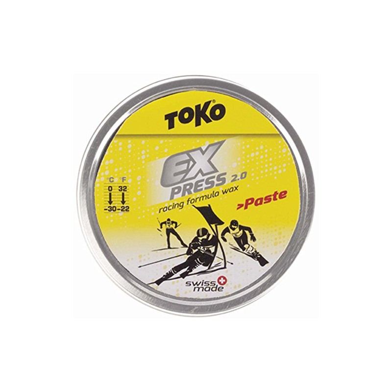 Toko EXPRESS Racing Paste Wax, Yellow, One Size