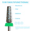 MagiBling 16mm 5 in 1 Tapered Barrel Nail Drill Bits,