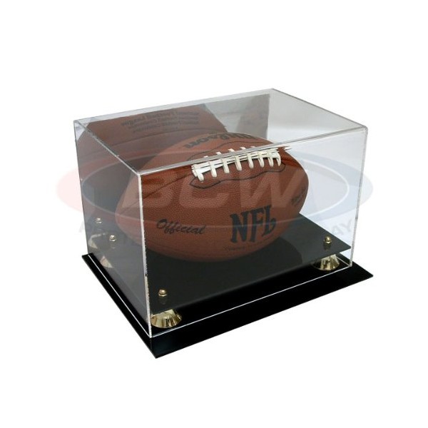 BCW Deluxe Acrylic Football Display with Mirror
