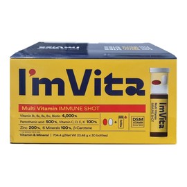 Chong Kun Dang Health I’mvita Immune Shot 23.48g, 30 bottles, 1 month supply, multivitamin nutritional supplement / 종근당건강 아임비타 이뮨샷 23.48g 30병 1개월분 마시는 멀티비타민 영양제