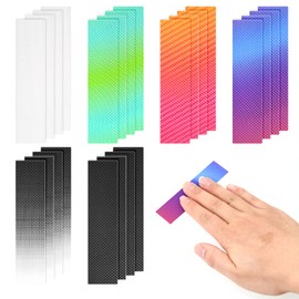 Pack of 24 Anxiety Sensory Stickers, Unique Soothing Sensor Strips, Stress Relief, Tactile Rough Textured Relief Tape, Toy for Office, Classroom, Adults, Teenagers