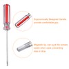 sourcing map Magnetic Square Screwdriver 75mm/3" Length SQ0 2mm Carbon