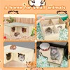 Hamster Hide, Hamster House, Multi Functional And Comfortable Multi Chamber