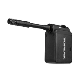 Topeak E-Booster - Pompa elettrica digitale con manometro digitale, per pneumatici da bicicletta, colore: nero