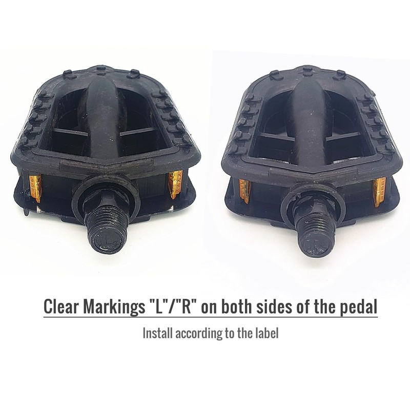 Kids Bike Pedal Resin Non-Slip for 12-14 Inch Bicycle