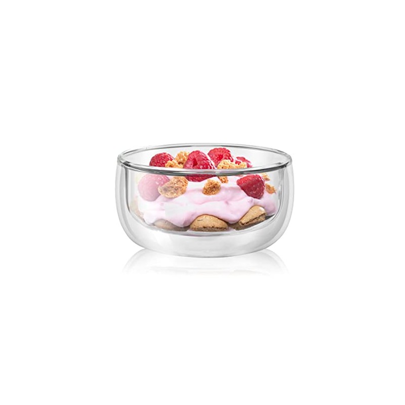 ZWILLING Sorrento 2-pc Double-Wall Glass Bowl Set, 9.4-oz, 280ml