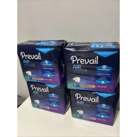 Prevail Air Incontinence Brief Size 3 / X-Large Breathable PVBNG-014CA 60 Ct