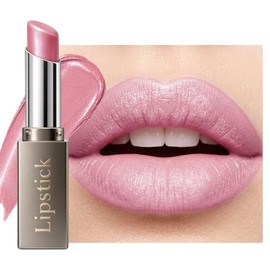 Erinde Lápiz Labial Purpurina Metálica con Mate, Tinte Labial Duradero,#02