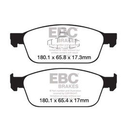 EBC Brakes DP42145R Yellowstuff Performance Brake Pad