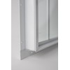 10" x 29" White Transom Shed Window, Tempered Glass, Great