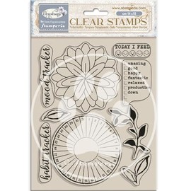 Stamperia WTK205 Dewdrops Decorative Paper, Clear, 14 x 18 x 1 cm