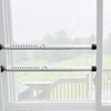Sliding Door Security Bar 2 Pack, 16.5" to 51.2" Window