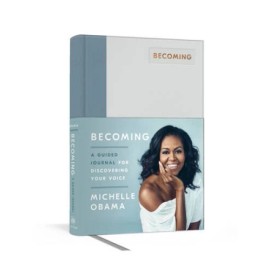 Becoming: A Guided Journal for Discovering Your Voice - Hardcover - GOOD
