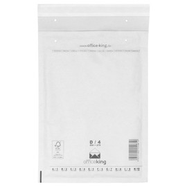 officeking Padded Padded Envelopes D4 200 x 275 mm DIN B5 C5+ Pack of 100 White