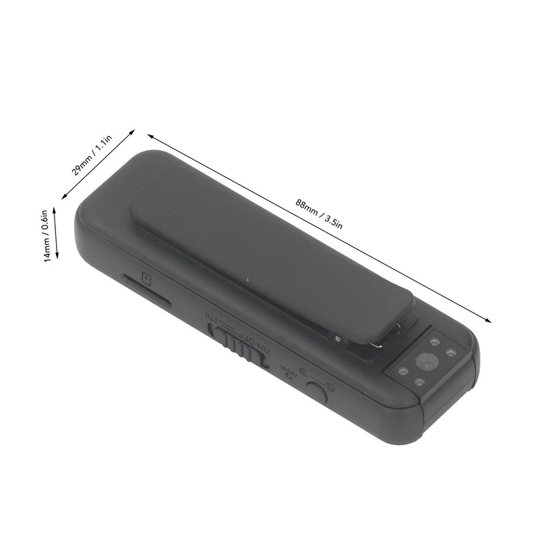 Portable Voice Recorder 1080P Night Vision Photo Video Recording Device