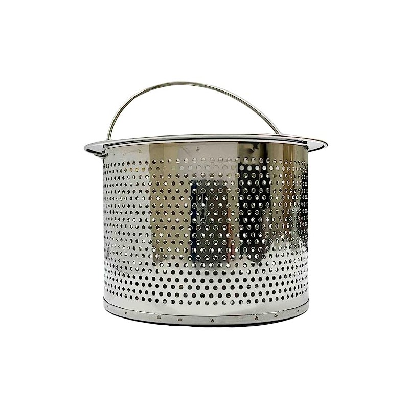 LuLuPaL Stainless Steel Drain Drain Basket Diameter 5.3 x Height