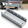 JUGGHOME Trailer Hitch Coupler Channel,5-Position Adjustable Lunette Ring or C