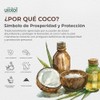 UIIXOL Crema Corporal de Coco 100 Natural Prosperidad y Proteccin