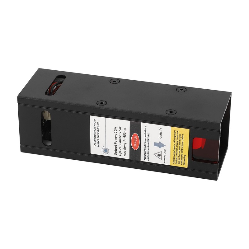 Laser Module 12V 450nm 20W Laser Cutting Module CNC Laser