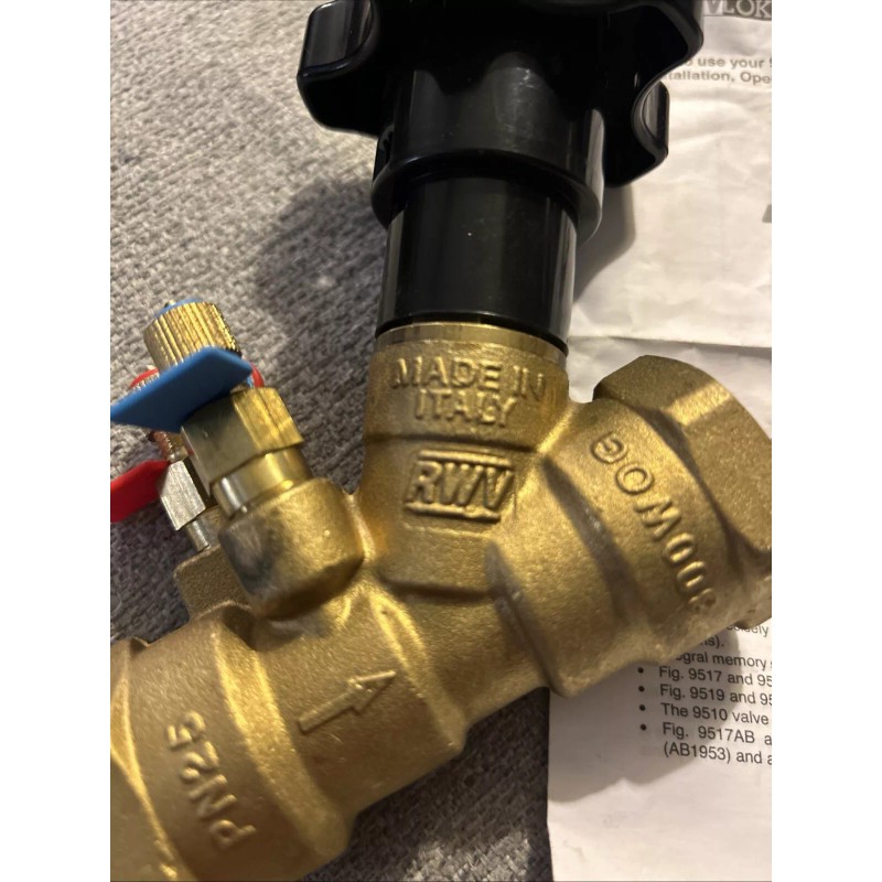 Gruvlok MBV-9510 Series 1 in. Sweat Brass Circuit Balancing Valve