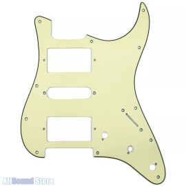 Allsound 3-ply Mint Green HSH Pickguard for Humbucker Fender Stratocaster Strat USA/MIM