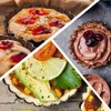 Adipn 6 Pcs Tart Tins Mini Non-Stick Tart Pans Round