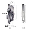Papaiz KEY & TURN Bright Brass Papaiz 323 C-400/55 E-23