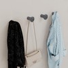 JS Wall Hooks for Hanging Coats Screw in Coat Hanger