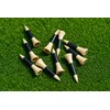 Star Emporium Bamboo Golf Tees, 38mm Length, Resealable 25 Pack