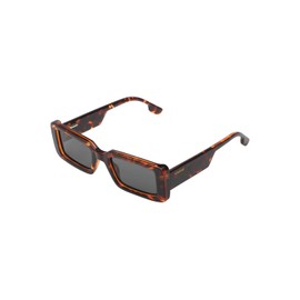 KOMONO Malick JR. Havana Kids Rectangular Sunglasses with UV Protection and Scratch-Resistant Lenses, For Girls and Boys Ages 6-11