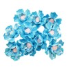 10 PCS 3D Flower Ceramic Tiles,1.6" Handmade Procelain Ceramic Flowers