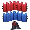 SportsRepublik Pinnies Scrimmage Vests for Kids, Youth and Adults (12-Pack)