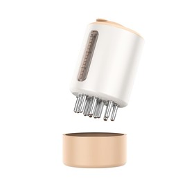 Electric Intelligence Scalp Massage Brush Applicator Hair Care Essential Oil Ball Massage Red Light Vibration Hair Generative Artifact