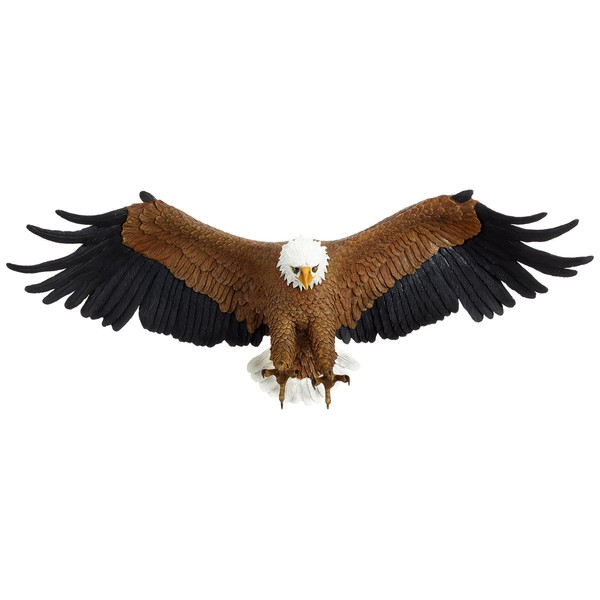 Design Toscano Freedom's Pride American Bald Eagle Patriotic Wall Sculpture, Large 31 Inch, Polyresin, Full Color