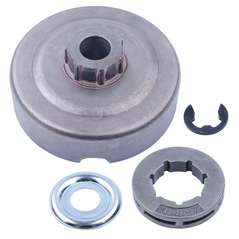 For ECHO 3/8"-7T Clutch Drum E-clip Kit 99944400395 For Echo
