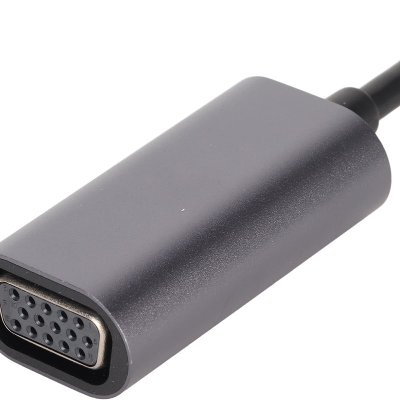 USB C to VGA Adapter, 1080P Antislip USB C to